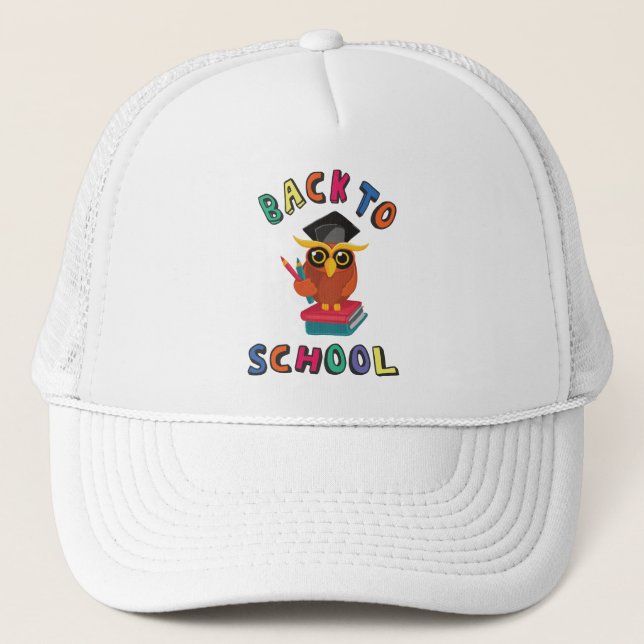 Gorra De Camionero De vuelta a la escuela (Anverso)