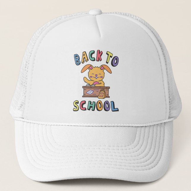 Gorra De Camionero De vuelta a la escuela (Anverso)