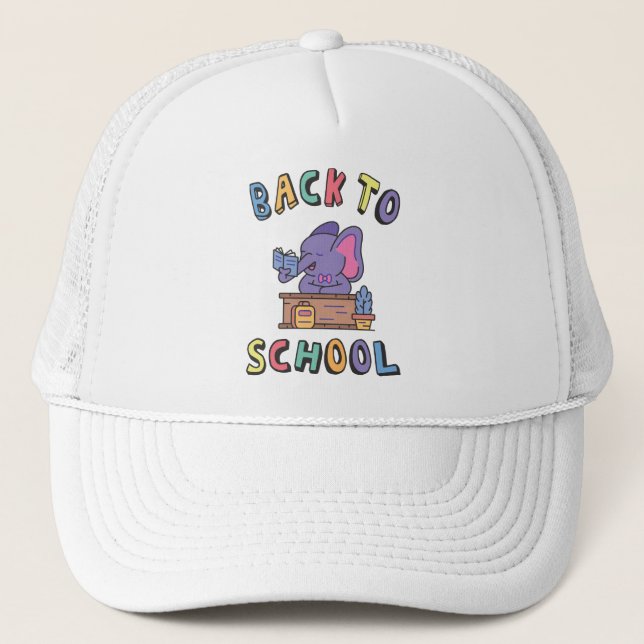 Gorra De Camionero De vuelta a la escuela (Anverso)