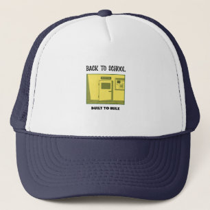 Gorra De Camionero De vuelta a la escuela construida para gobernar la