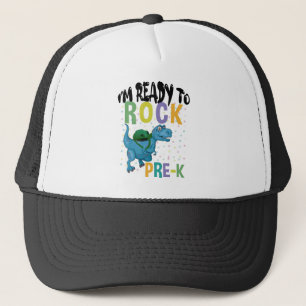 Gorra De Camionero De vuelta a la escuela Estoy listo para rockear Pr