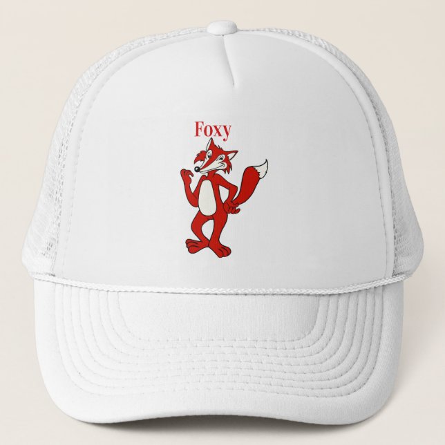 Gorra de camionero de Zorro Rojo (Anverso)