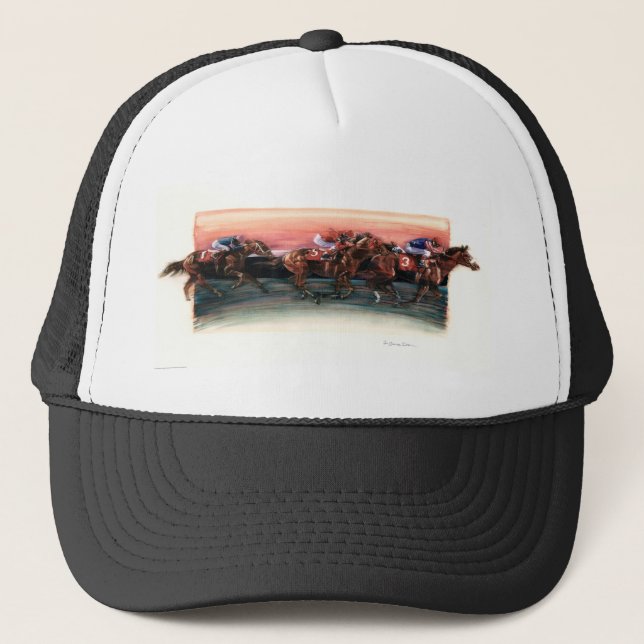 Gorra De Camionero DEA25 caballo Race.tif (Anverso)