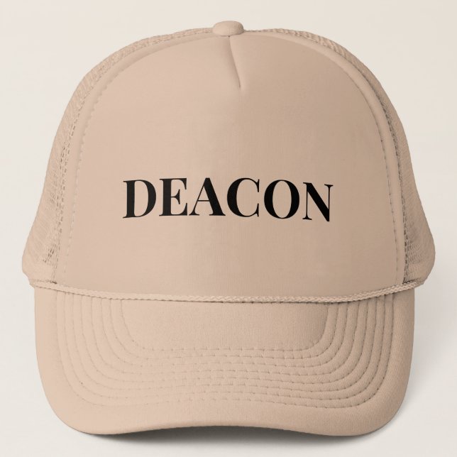 GORRA DE CAMIONERO DEACON (Anverso)
