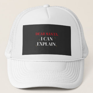Gorra De Camionero Dear Santa I Can Explain Funny Christmas Shirt
