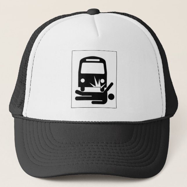 Gorra De Camionero Debajo del autobús (Anverso)