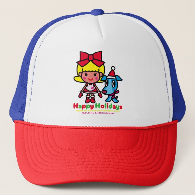 Gorra De Camionero Debbie and Peg's Christmas (Anverso)