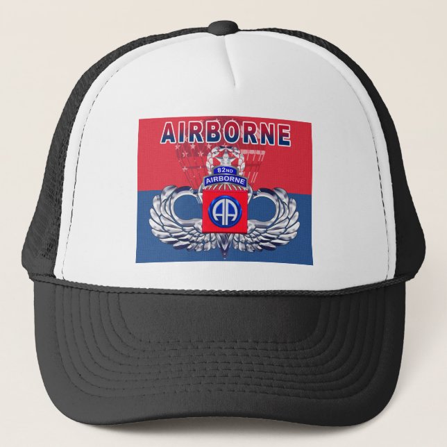 Gorra De Camionero "Debe tener" 82ª División Aérea (Anverso)