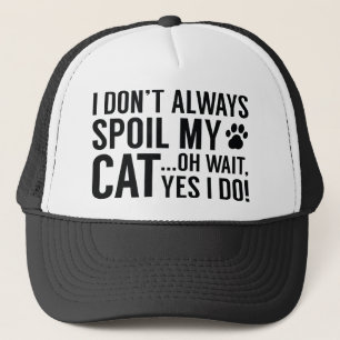 Gorra De Camionero Debilitar mi gato