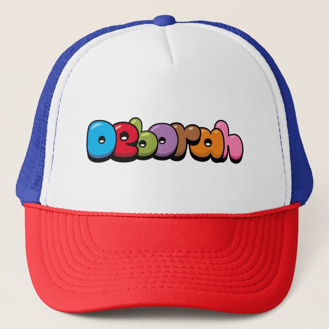 Gorra De Camionero Deborah (Anverso)