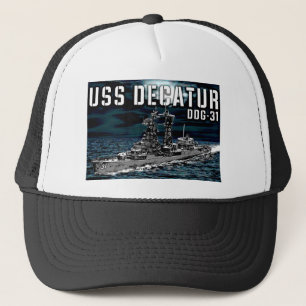 Gorra De Camionero Decatur, destructor de misiles guiados
