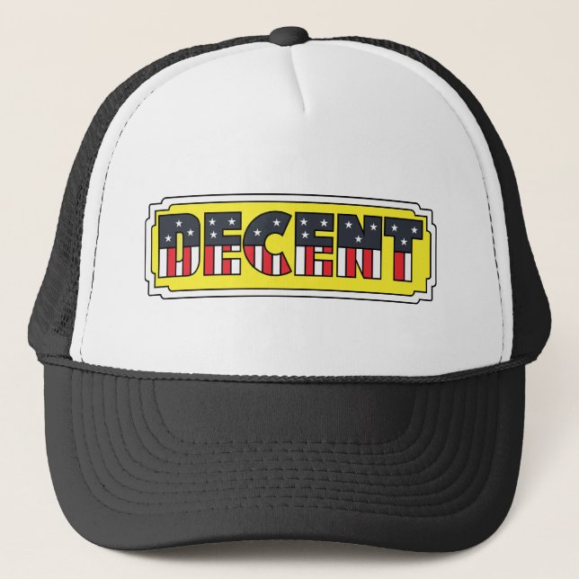 GORRA DE CAMIONERO DECENTE (Anverso)