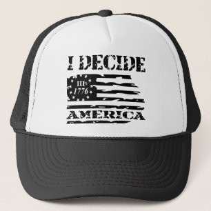 Gorra De Camionero Decido América #USAPatriotGraphics