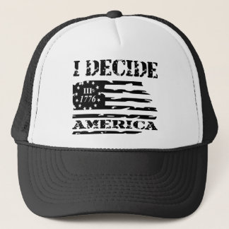 Gorra De Camionero Decido América #USAPatriotGraphics