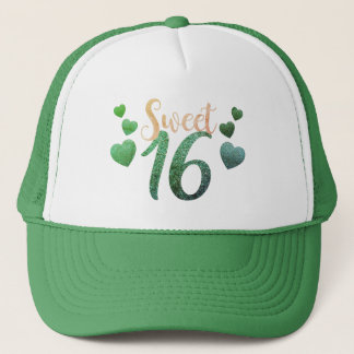 Gorra De Camionero décimosexto DULCE 16 del cumpleaños