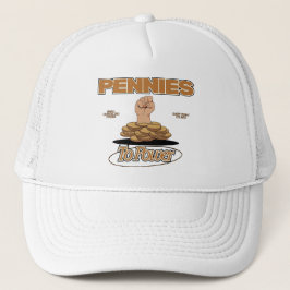 Gorra De Camionero Declaración De Pennies A La Revolución Financiera 