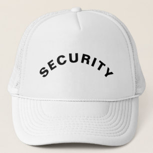 Gorra De Camionero Declaración de texto de SEGURIDAD personalizable B