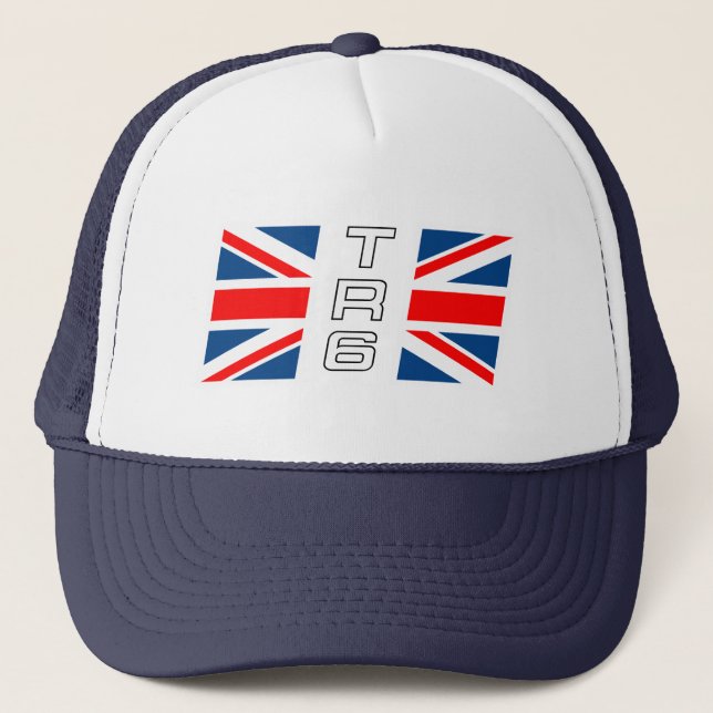 Gorra De Camionero Decoración de la bandera TR6 del triunfo (Anverso)