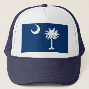 Gorra De Camionero Decoración del diseño de la bandera del estado d