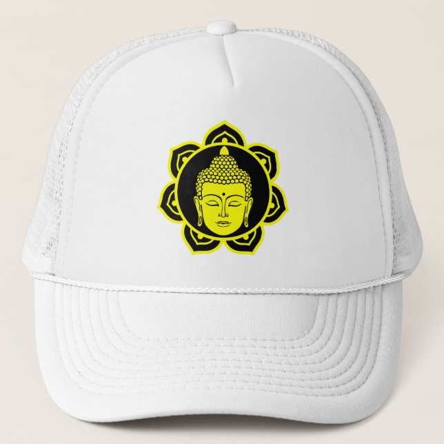 Gorra De Camionero Decoración del hogar Buda (Anverso)