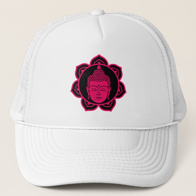 Gorra De Camionero Decoración del hogar budista (Anverso)