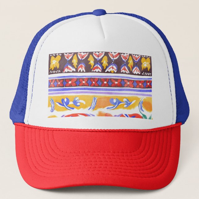 Gorra De Camionero decoración tradicional rumana (Anverso)