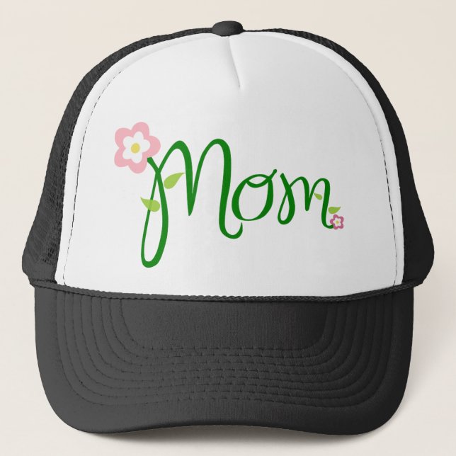 Gorra De Camionero Decorative Floral Mum (Anverso)