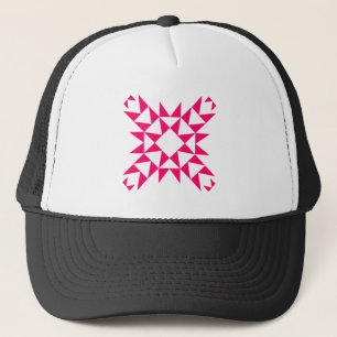 Gorra De Camionero Decorativo 01 - Neon Red