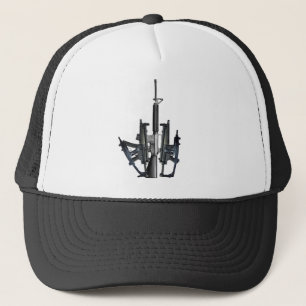 Gorra De Camionero Dedo medio del arma de fuego