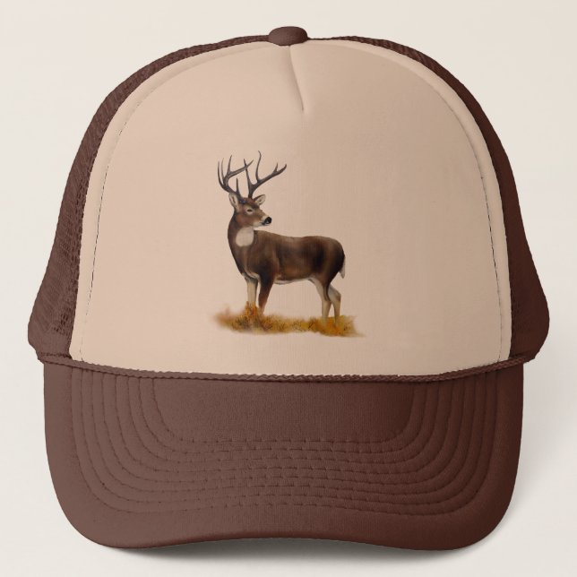Gorra De Camionero Deer Baseball Cap (Anverso)