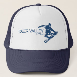 Gorra De Camionero Deer Valley Utah Snowboarder