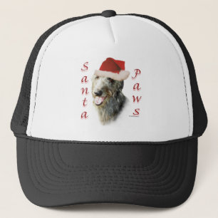 Gorra De Camionero Deerhound Santa Paws de Escocia