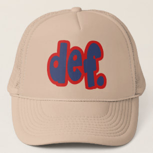Gorra De Camionero def.