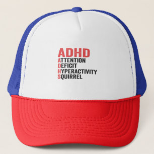 Gorra De Camionero Deficiencia de atención Hiperactividad Rastreón re