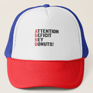 Gorra De Camionero Déficit De Atención Hey No Adhd Neurodiversidad