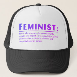 Gorra De Camionero Definición feminista