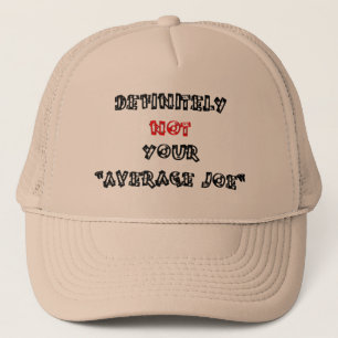 GORRA DE CAMIONERO DEFINITIVAMENTE NO ES TU "ALEGRÍA PROMEDIO"