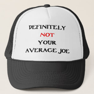 GORRA DE CAMIONERO DEFINITIVAMENTE NO ES TU "JUEGO PROMEDIO"