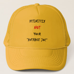 GORRA DE CAMIONERO DEFINITIVAMENTE NO SU "JOE MEDIO "
