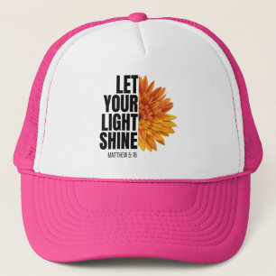 GORRA DE CAMIONERO DEJA BRILLAR TU LUZ