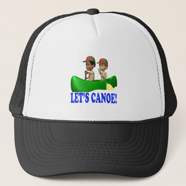 Gorra De Camionero Deja la canoa (Anverso)