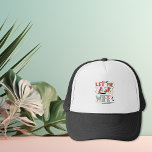 Gorra De Camionero Déjame preguntarle a mi esposa. Humor matrimonial<br><div class="desc">Decisiones 101: Déjame preguntarle a mi esposa - ¡por feliz esposa,  feliz vida!</div>