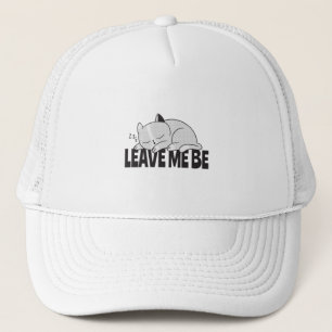 Gorra De Camionero Déjame ser un gato holgazán