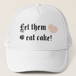 Gorra De Camionero Déjelos comer la torta
