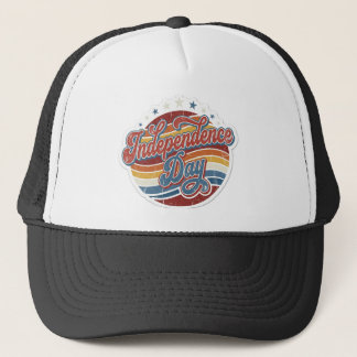 Gorra de camionero del Día de la Independencia del