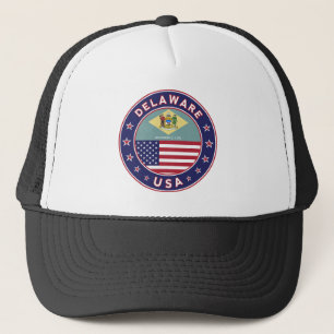 Gorra De Camionero Delaware, camiseta de Delaware, pegatina de Delawa