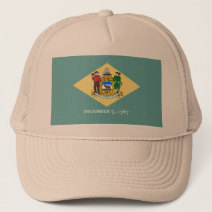 Gorra De Camionero Delaware State Flag Design