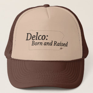 Gorra De Camionero Delco nacido y criado