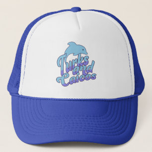 Gorra De Camionero Delfín de Turcas y Caicos