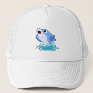 Gorra De Camionero Delfín en el agua